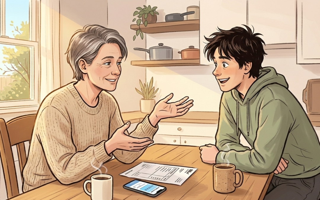 Você não precisa ser especialista para ensinar seu filho. Mas precisa parar de fingir que dinheiro não é assunto de casa.