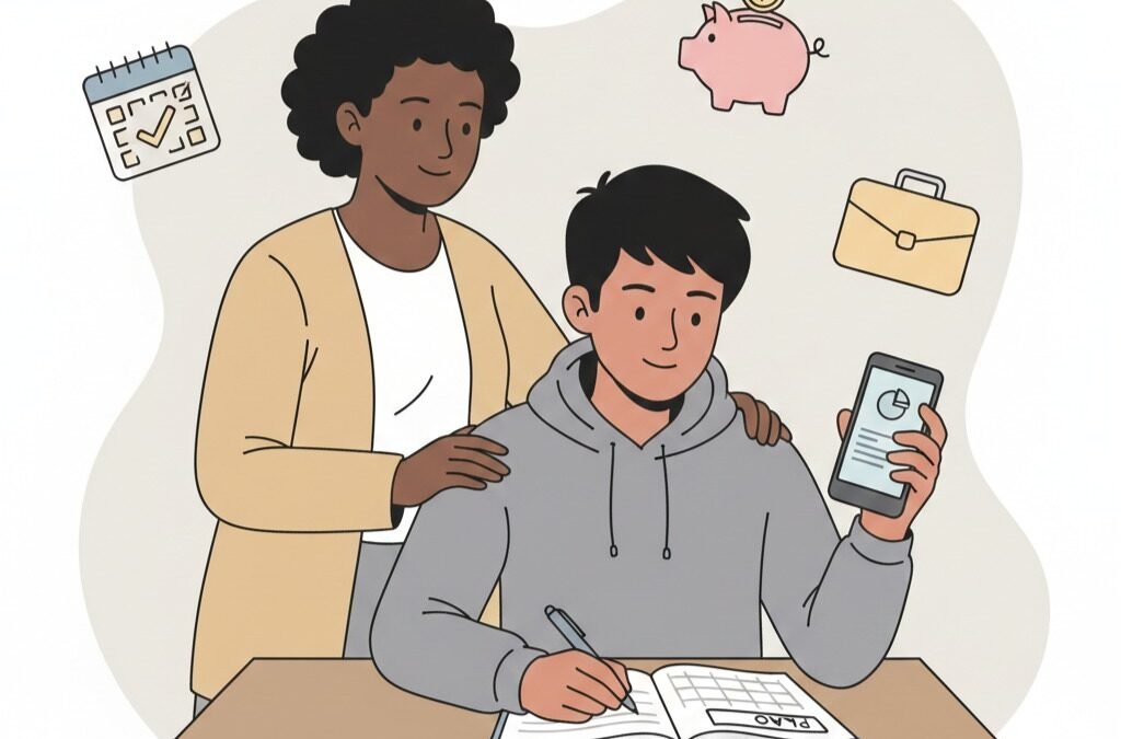 A primeira conta bancária do seu filho: quando abrir, qual escolher e o que ensinar